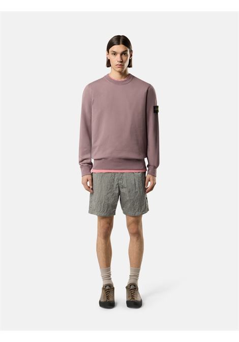 6100060 sweatshirt man gray purple STONE ISLAND | L1S15 6100060 S0051V008F
